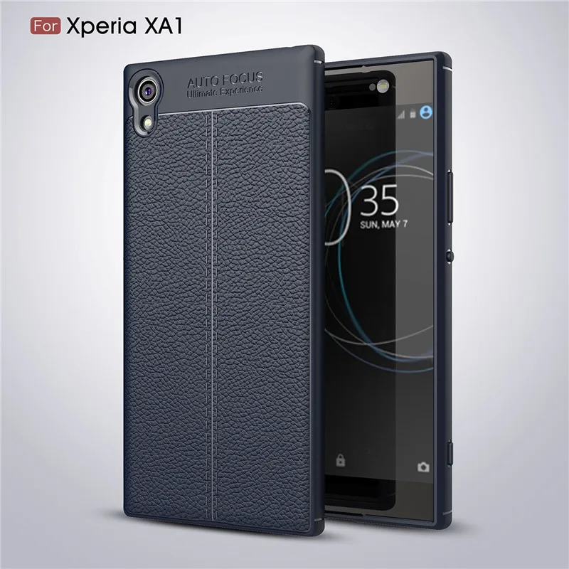 Toxcot для Sony Xperia xa1 чехол мягкий кожа ТПУ задняя антидетонационных протектор