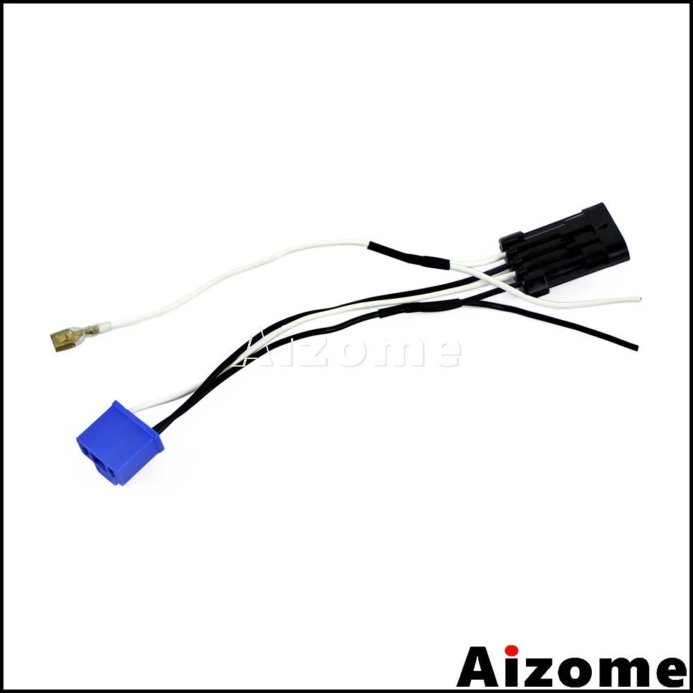 Мотоциклетный 7 дюймовый светодиодный налобный фонарь H4 провод с адаптером 5 3/4