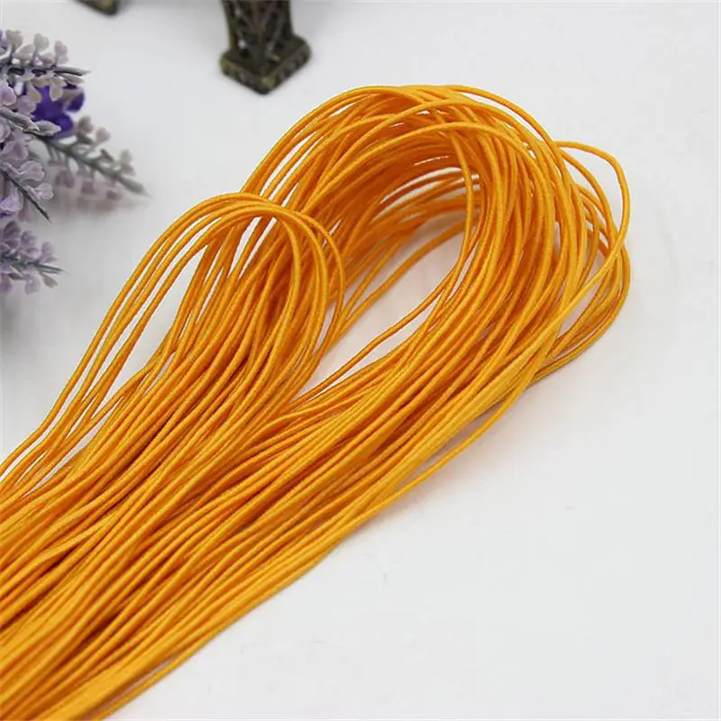 DoreenBeads шириной 1 мм 25 м длинные разноцветные резинки линия ювелирные изделия из веревки Браслеты бусины для изготовления бирка одежды Набор сделай сам DIY 1 предмет