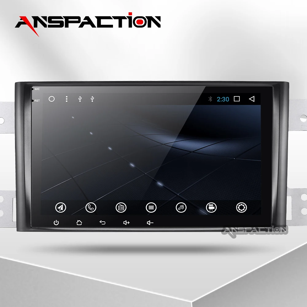 Android 9 0 Автомобильный gps 2 DIN dvd плеер для SUZUKI GRAND VITARA 2007 2013 Радио стерео