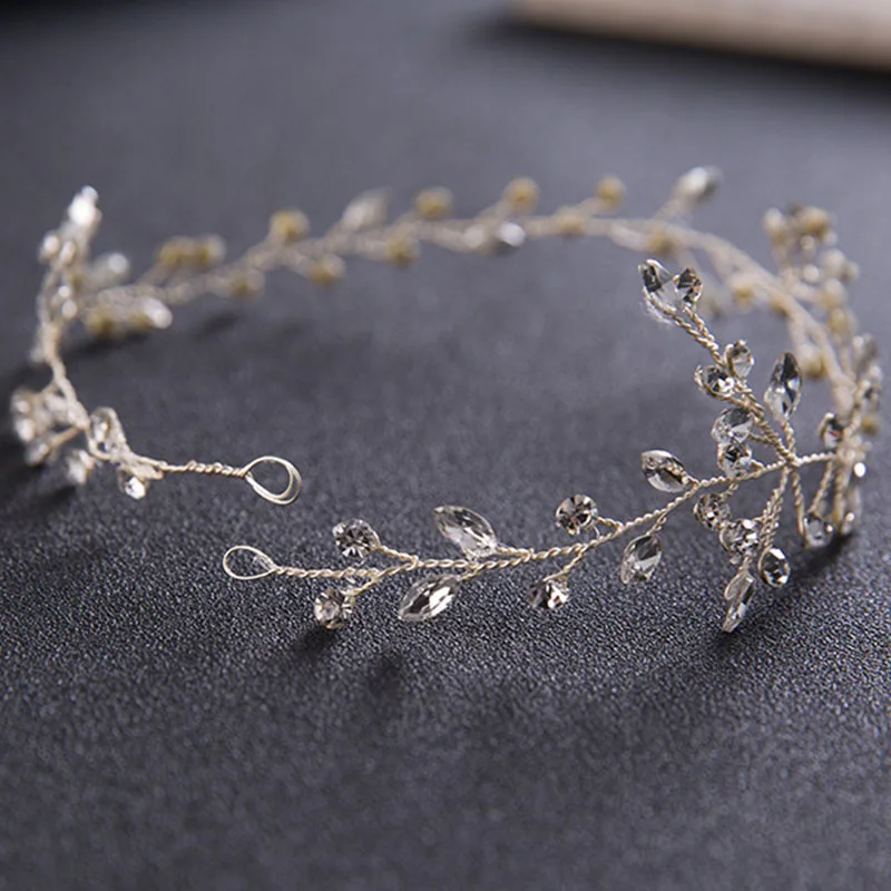 2017 Тиара Свадебный Украшения для волос Романтические свадебные Женские