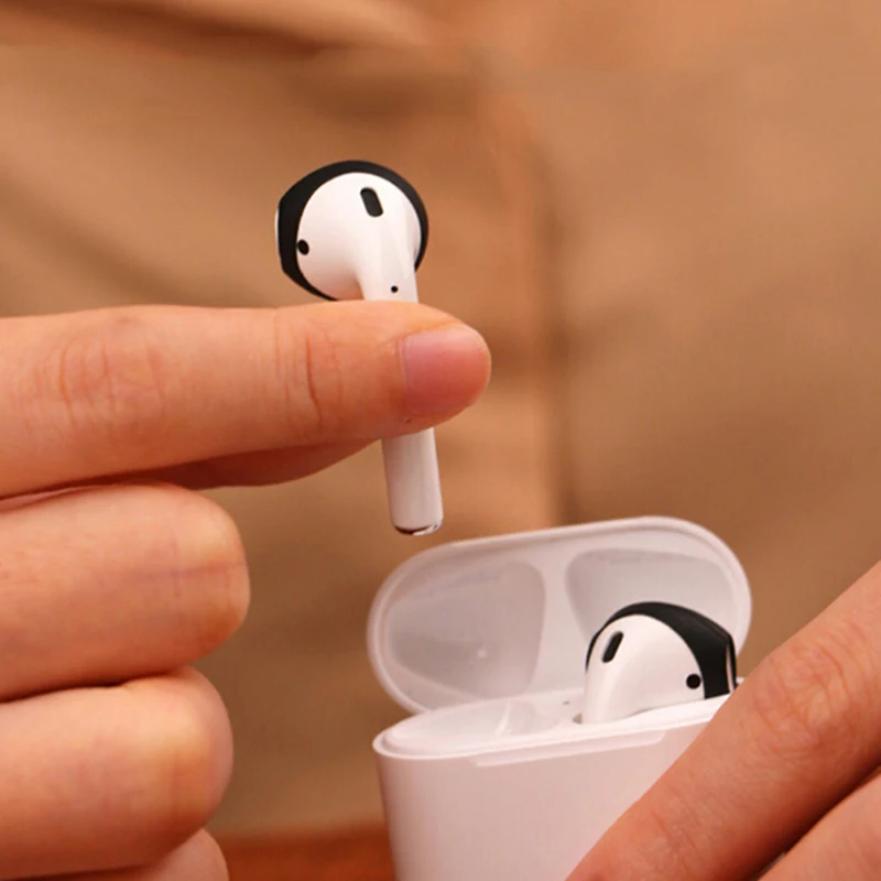 Силиконовые накладки на наушники Airpods 2 шт. пара насадок ушные вкладыши для iphone 7