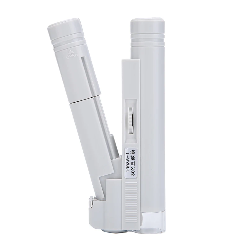 Портативный микроскоп 80 раз высокое разрешение драгоценности нефрит