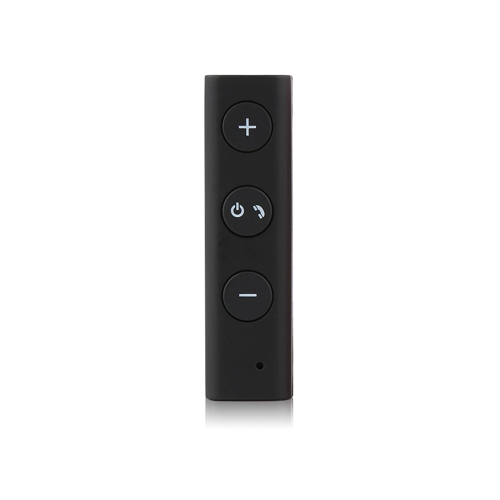 Черный Bluetooth наушники Aux аудио приемник для IPhone Android беспроводные наушники приемник Bluetooth наушники беспроводные Bluetooth 3,5 мм - Цвет: Черный