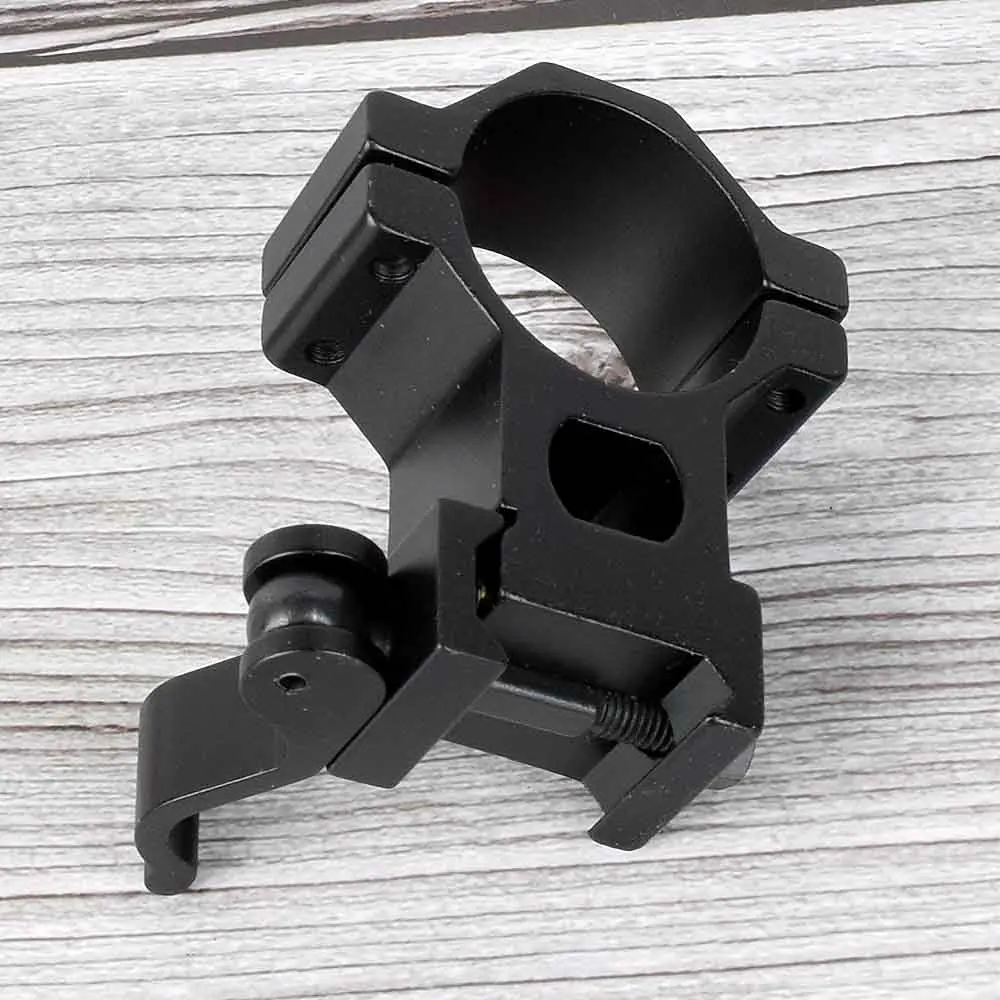 

1" 25.4 30 mm High Ring 20mm Weaver Picatinny Rail QD Quick Release Scope Mount