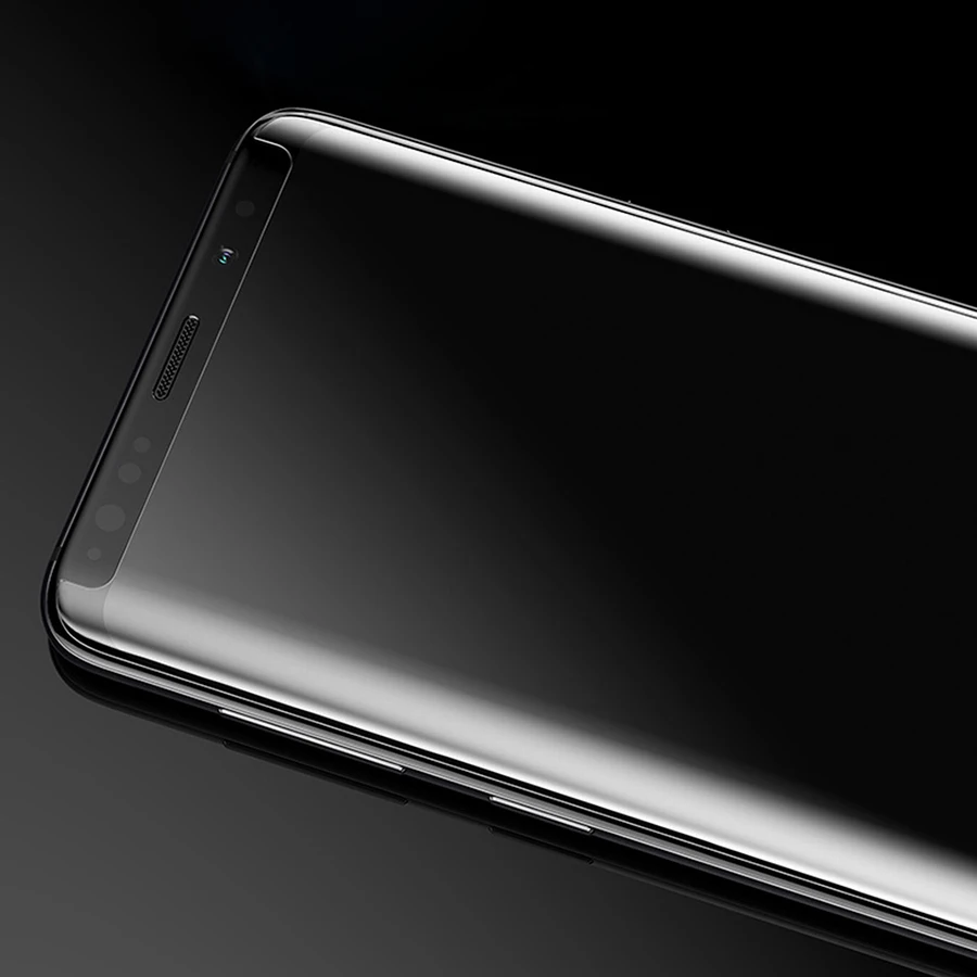 УФ протектор экрана из закаленного стекла для Samsung Galaxy S21 S20 S10 S9 S8 полный жидкий