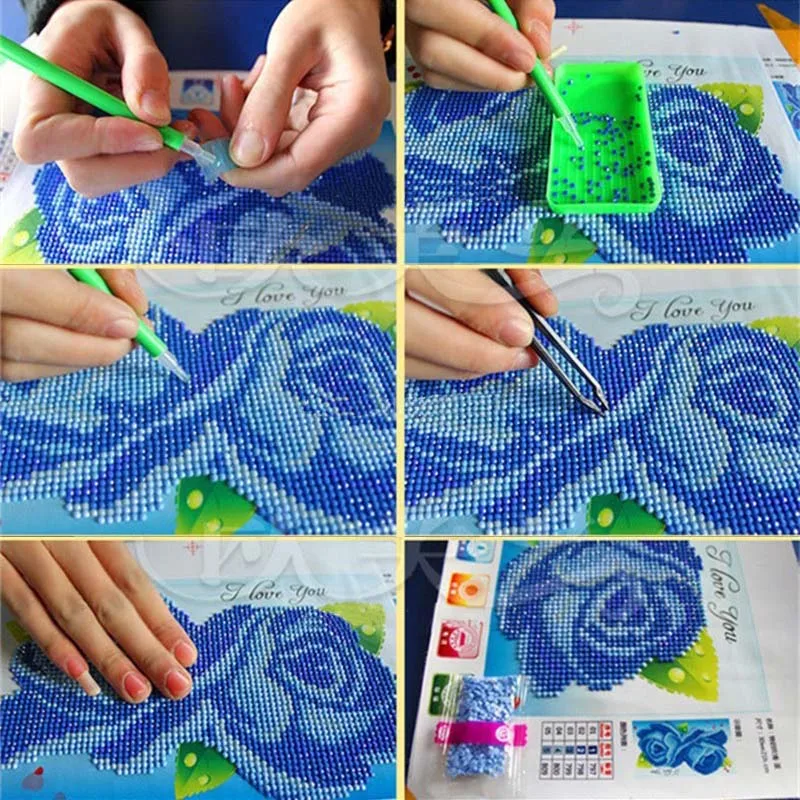 Набор для алмазной вышивки сделай сам креативная вышивка с квадратными стразами