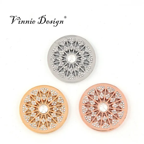 Ювелирные изделия Vinnie Design 33 мм поднимающаяся звезда из Марракеша монета Dsic цвет