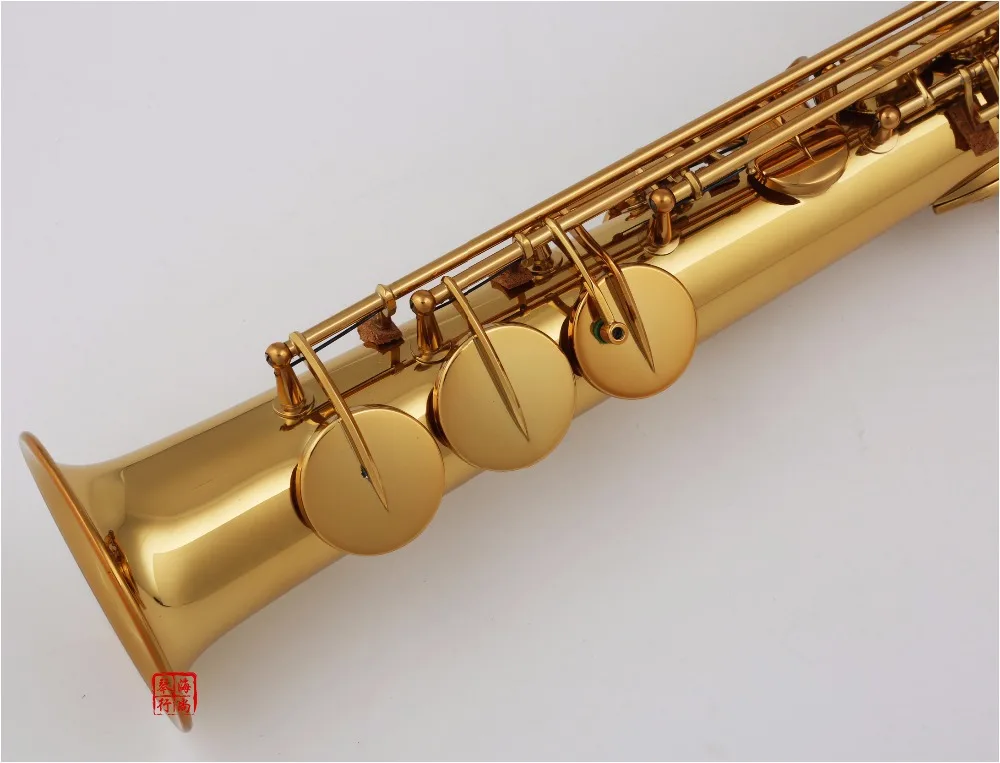 Германия Keilwerth ST90 сопрано прямая трубка саксофон латунь золотой лак B Tune Sax профессиональный инструмент рупора инструмент