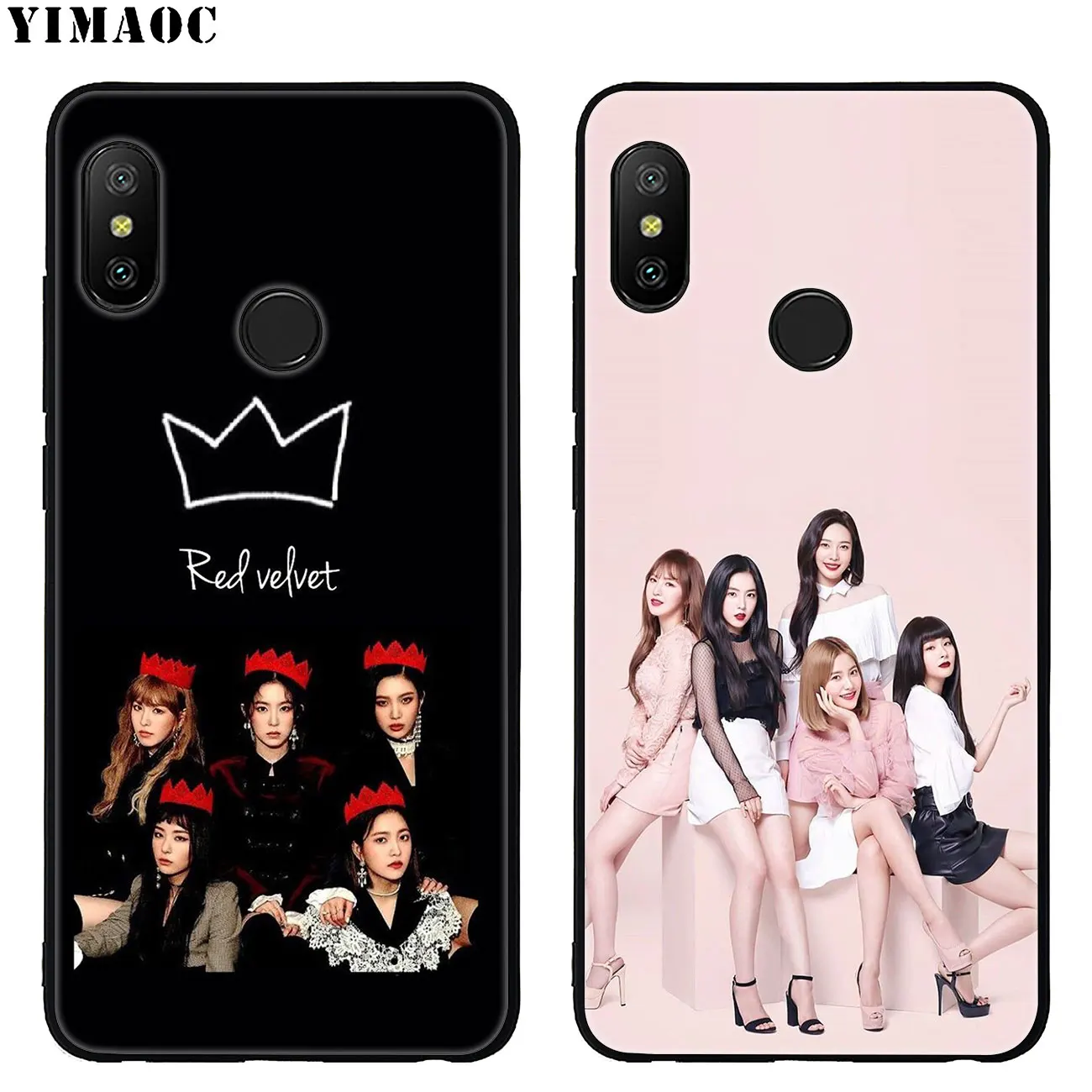 Мягкий силиконовый чехол YIMAOC из красного бархата для Xiaomi Redmi K30 K20 Note 8 8T 7 5 6 Pro Mi