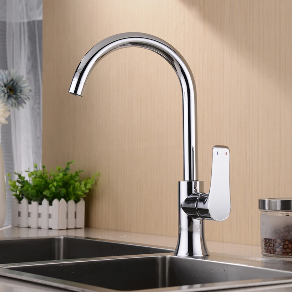 

Hot And Cold Mixer Kitchen Faucet Sink Faucet Water Tap Stainless Steel Mixer