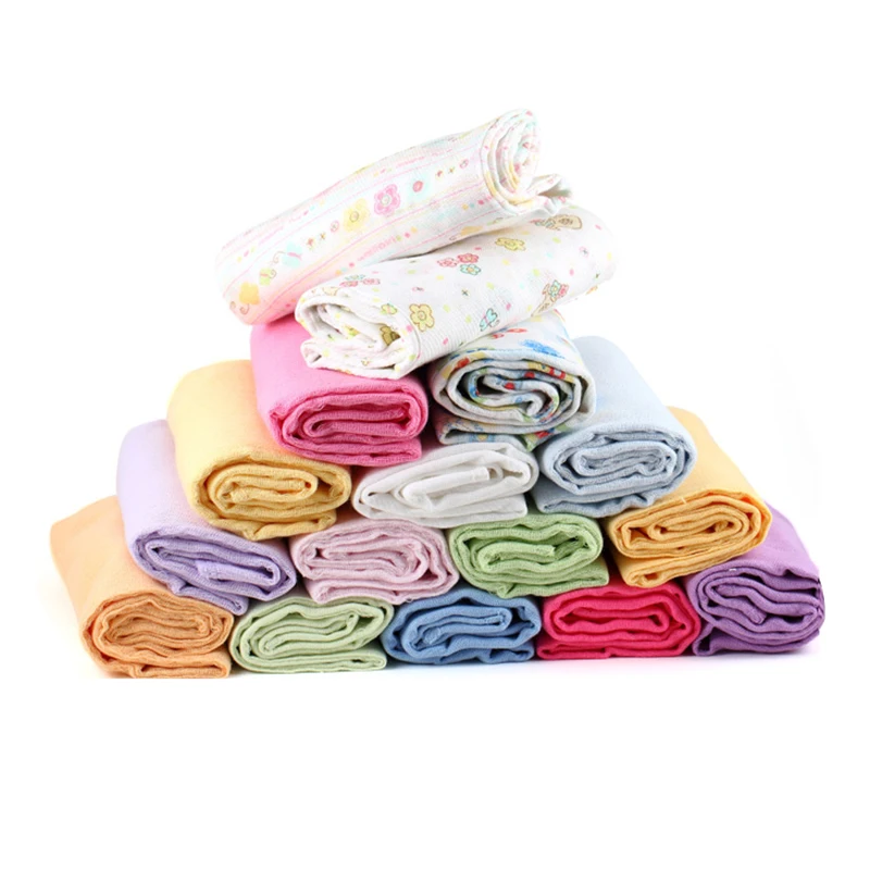 Детские подгузники хлопковые многоразовые моющиеся дышащие ткани Birdseye с