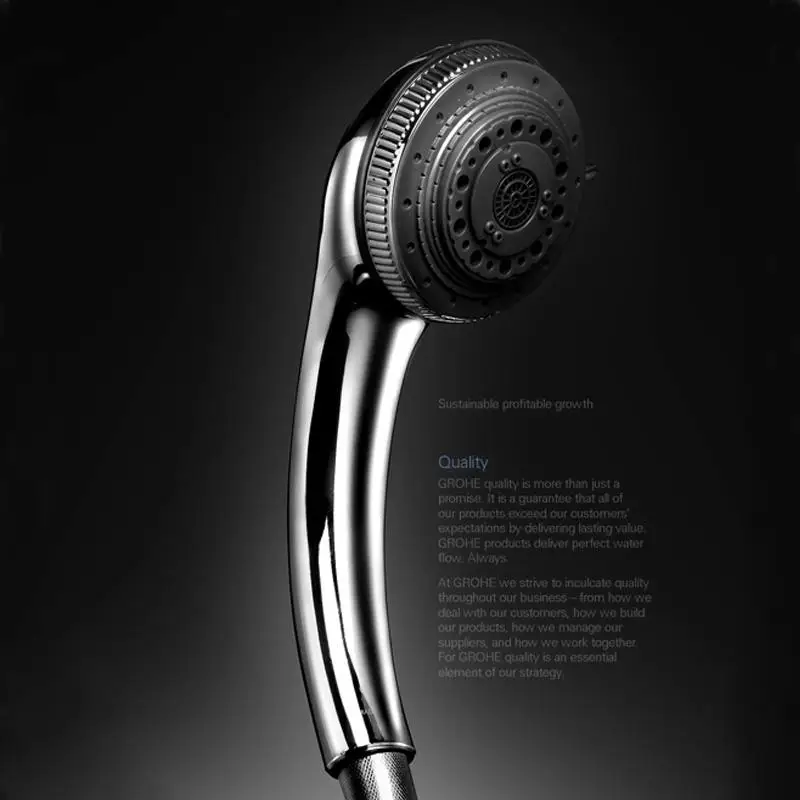 Насадка для душа из ABS 7 режимов многофункциональная насадка с вращением на 360