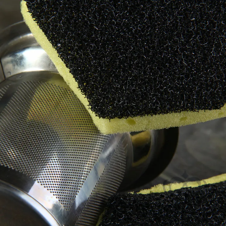 Top faith Washing brush pot good helper hexagon sponge for bowl with filter 3pc/shrink bag 50 bags/lot quality | Дом и сад