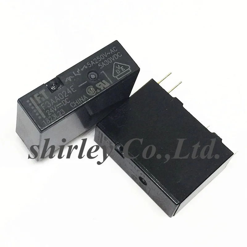 

Free Shipping 50Pcs 100% new original Relay F3AA005E F3AA005 F3AA012E F3AA012 F3AA024E F3AA024 5VDC 12VDC 24VDC 4Pin 5A 250VAC