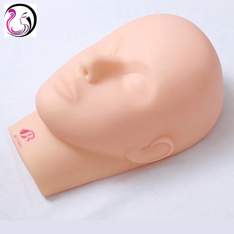 Манекен для тренировки макияжа мягкий ПВХ учебный манекен обучения макияжу