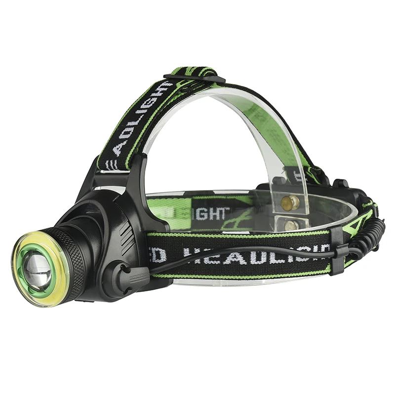 Litwod Z207306 CREE XM-L2 U3+ COB светодиодный налобный фонарь, налобный фонарь, фонарь, 5000лм, масштабируемый источник питания, аккумулятор 18650 и AA