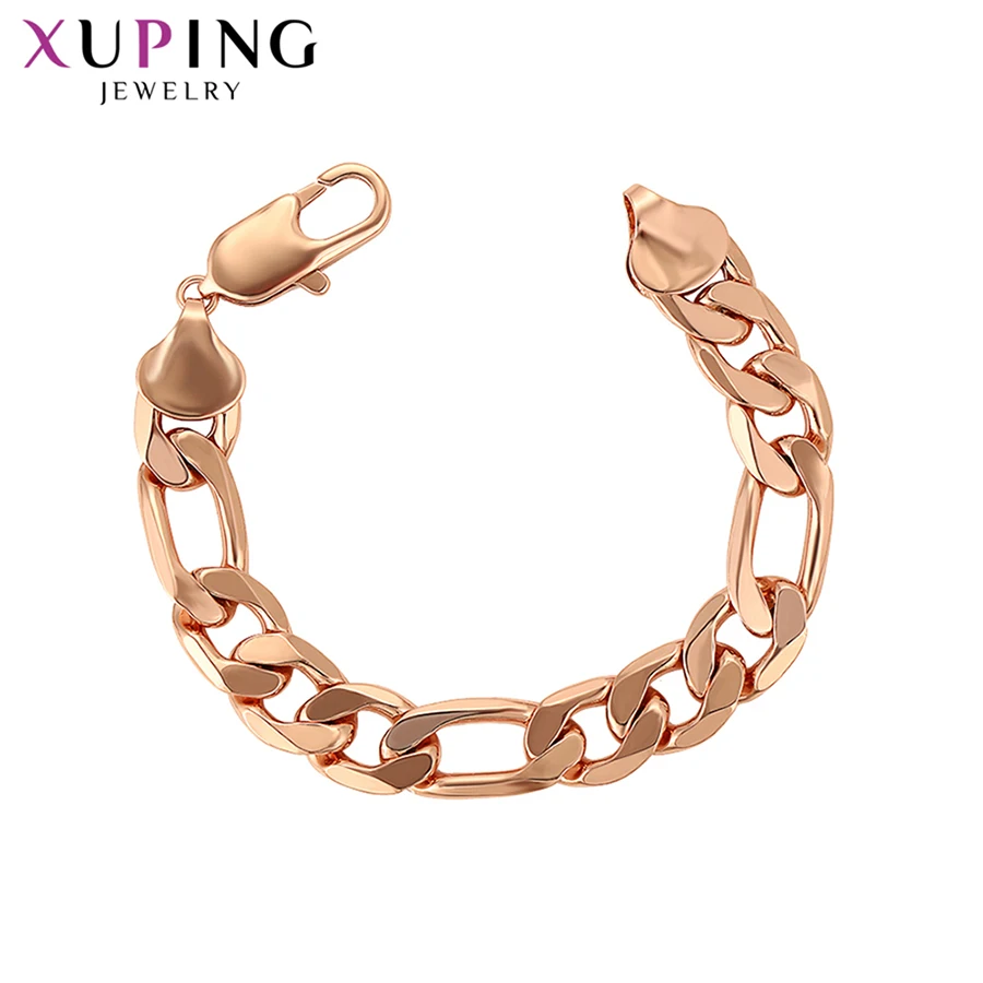 Xuping ювелирные изделия модный большой элегантный браслет без камня с покрытием из
