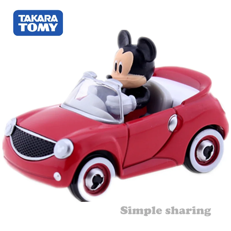 Takara Tomy TOMICA Mrr07 Pixar Disney юниорский Микки Маус игрушечный набор моделей машинок