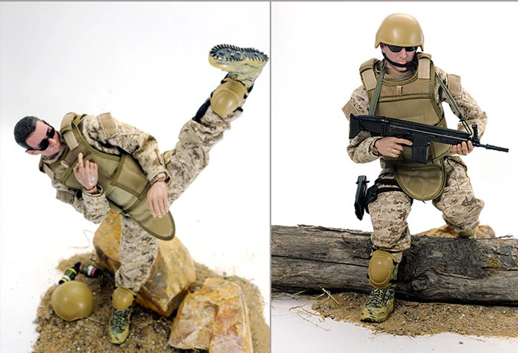 1/6 армейский боевой солдат спецназа фигурка полицейский фигурки игрушка NB01A |