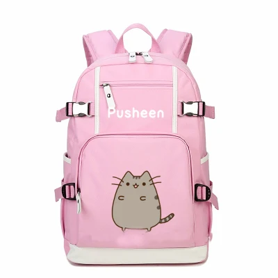 Style 18 Рюкзак Оксфорд с рисунком кота, катания на коньках, воздушных шаров, печенья, сумка для ноутбука, школьная сумка для девочек, сумка на плечо, дорожная сумка, подарок для мальчиков и девочек - Цвет: Style 18