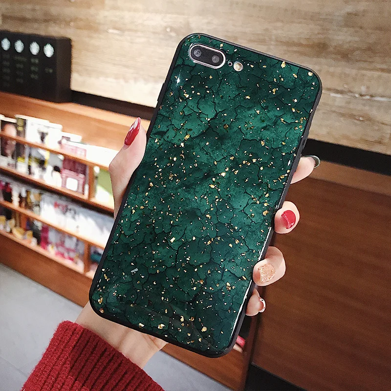 Чехол для Samsung Galaxy S8 S9 S10 Lite Plus e Note8 Note9 G973F G970F мягкий силиконовый чехол из блестящей