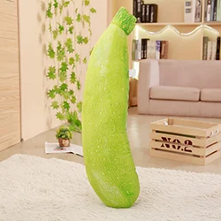 Cucurbita pepo 3D овощи плюшевые игрушки мягкие растения Фрукты декоративные подушки капуста Cuke баклажаны зеленый перец кухонные продукты имитационная игрушка - Цвет: Cucurbita pepo