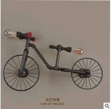 Американская велосипедная люстра в стиле ретро Лофт индастриал ностальгия для