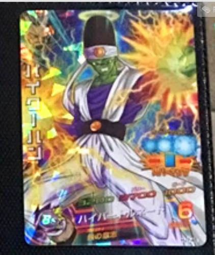 3 Япония Dragon Ball Hero Card SR Flash 3 звезды HJ7 Broli игрушки Goku Хобби Коллекционные игры Коллекция аниме-открытки - Цвет: 3