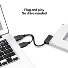 Новый адаптер для жесткого диска Slimline SATA к USB 3,0 SATA7 + 6 13 Pin Sata кабель CD линия записи драйвера для ноутбука