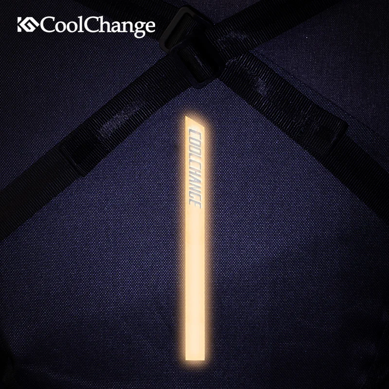 CoolChange нейлоновая багажная сумка для велосипеда водонепроницаемая отражающая