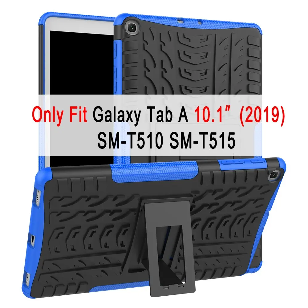 Шин силиконовая крышка для samsung Galaxy Tab A A6 10,1 дюймов чехол T580 T585 T580N T585N SM-T580 SM-T585 принципиально подставка чехол Holde - Цвет: For SM-T510 SM-T515