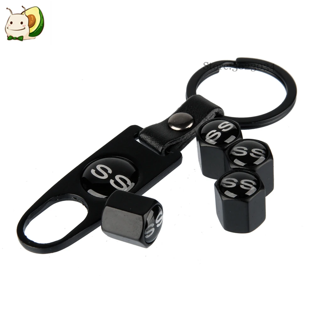 Колпачки для клапанов шин колесо Шпиндельный SS логотип Chevrolet Captiva Cobalt Camaro Orlando Spark