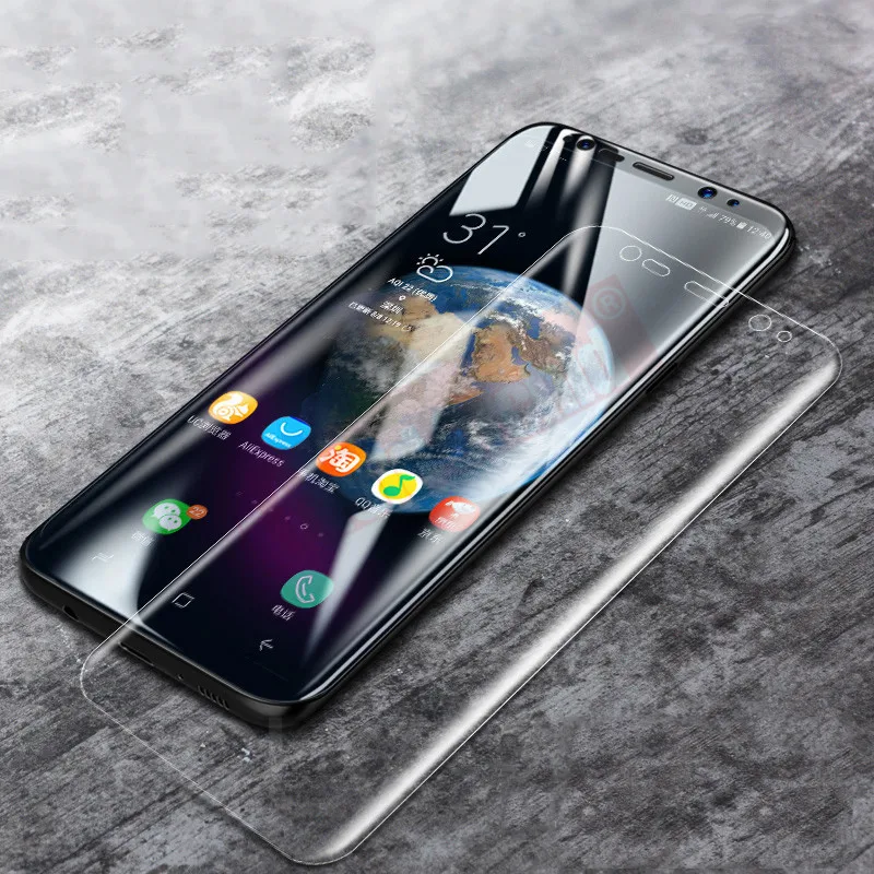 Золотая Орхидея 3D изогнутое полное закаленное стекло для samsung Galaxy S8 Plus Защитная крышка для экрана взрывозащищенное стекло для samsung S8