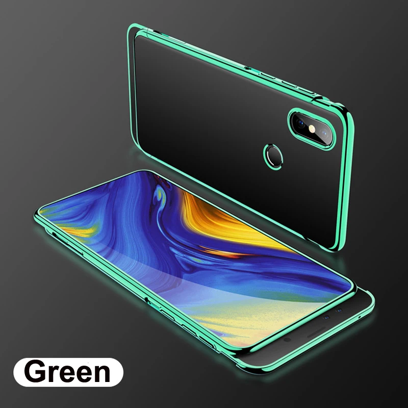 Тонкий с гальваническим покрытием Жесткий Корпус для Xiaomi mi x 3 Чехол Жесткий Ультра чехол-накладка для Xiaomi mi x 3 mi X3 чехлы-портмоне для телефона