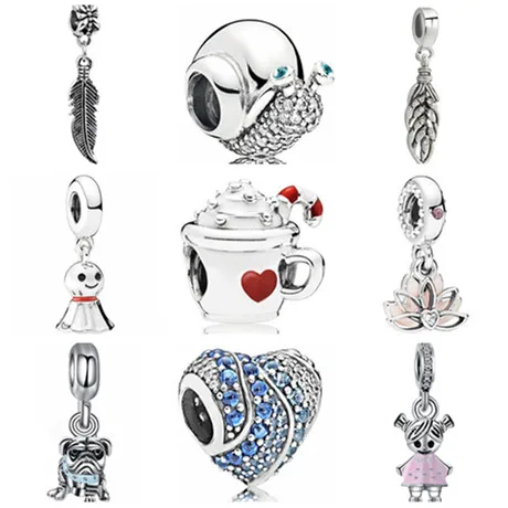 Высокое качество европейский кулон бусины Эйфелева башня солнечная кукла мопса