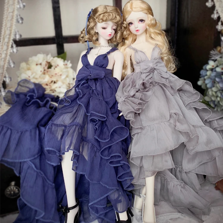 Кукольная одежда для 1/4 1/3 bjd кукольная платье на заказ красивые платья с хвостом |