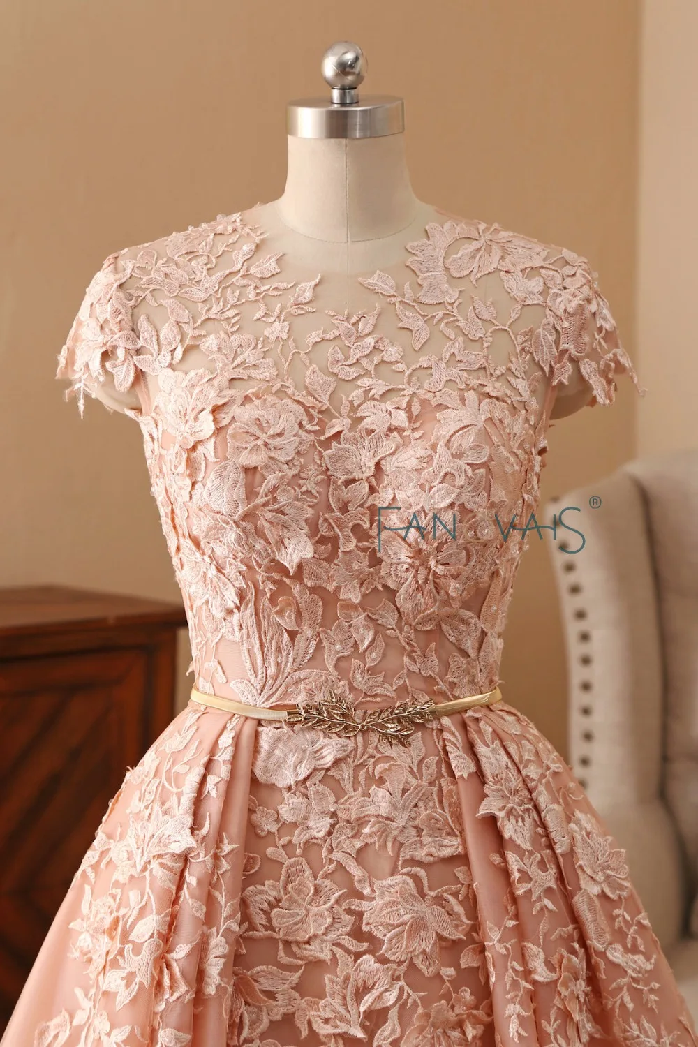 Кружева свадебные платья 2019 длинный поезд Vestido de Novia с коротким рукавом свадебное