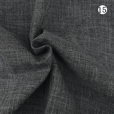 O1piece 50x145cm DwaIngY чистый цвет серии хлопок льняная ткань для DIY шитья стеганые диванные занавески, чехлы для мебели материал, пол метра - Цвет: O1piece 50x145cm
