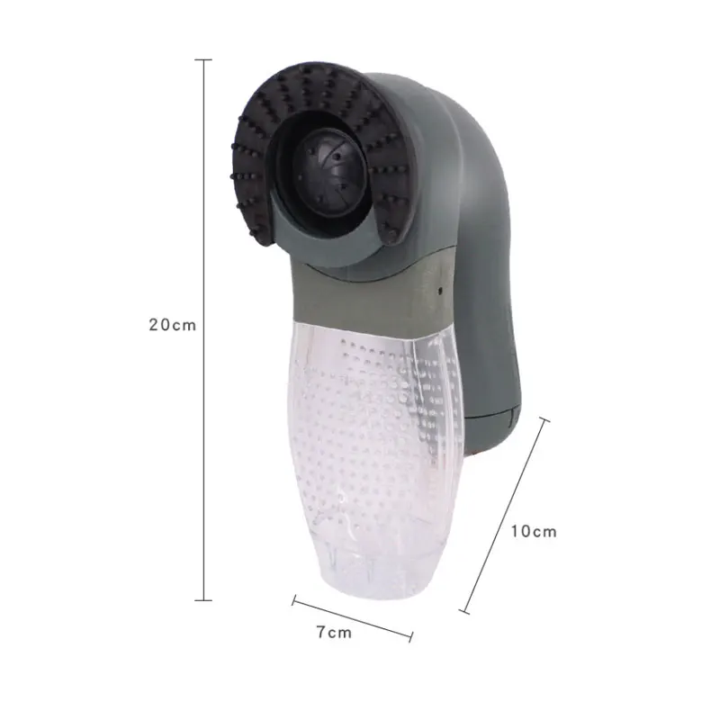 Портативное электрическое устройство для всасывания волос домашних животных