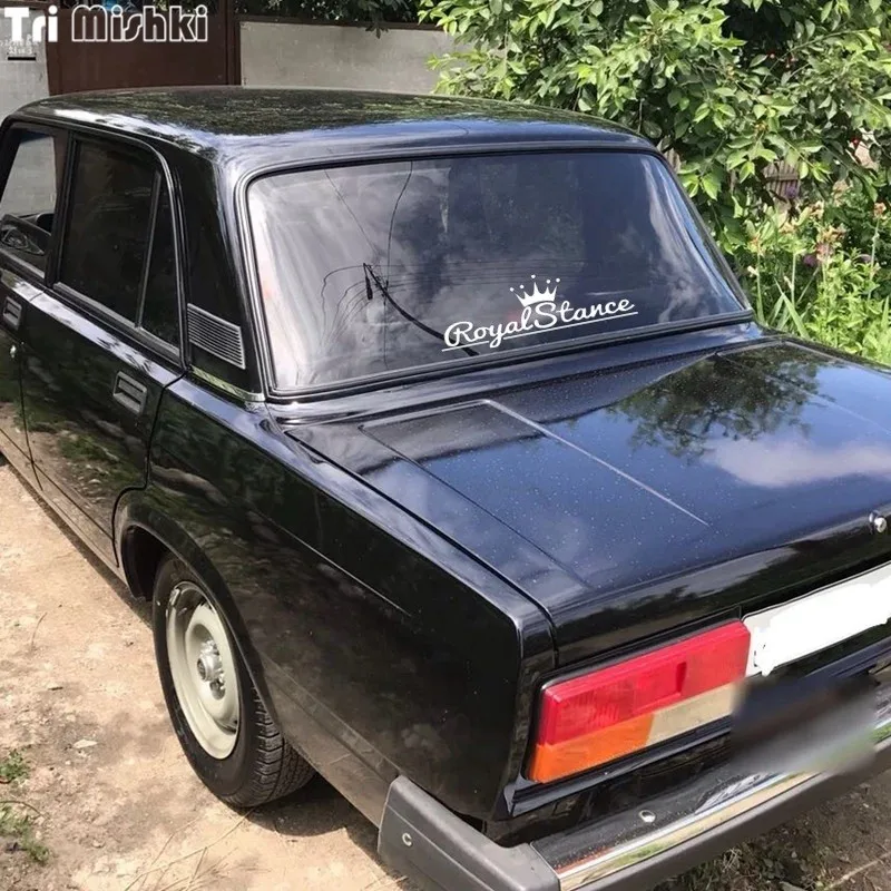 Tri Mishki HZX034 13*37.3см 1-4 шт наклейки на авто royal stance наклейки на лобовое стекло наклейка на авто