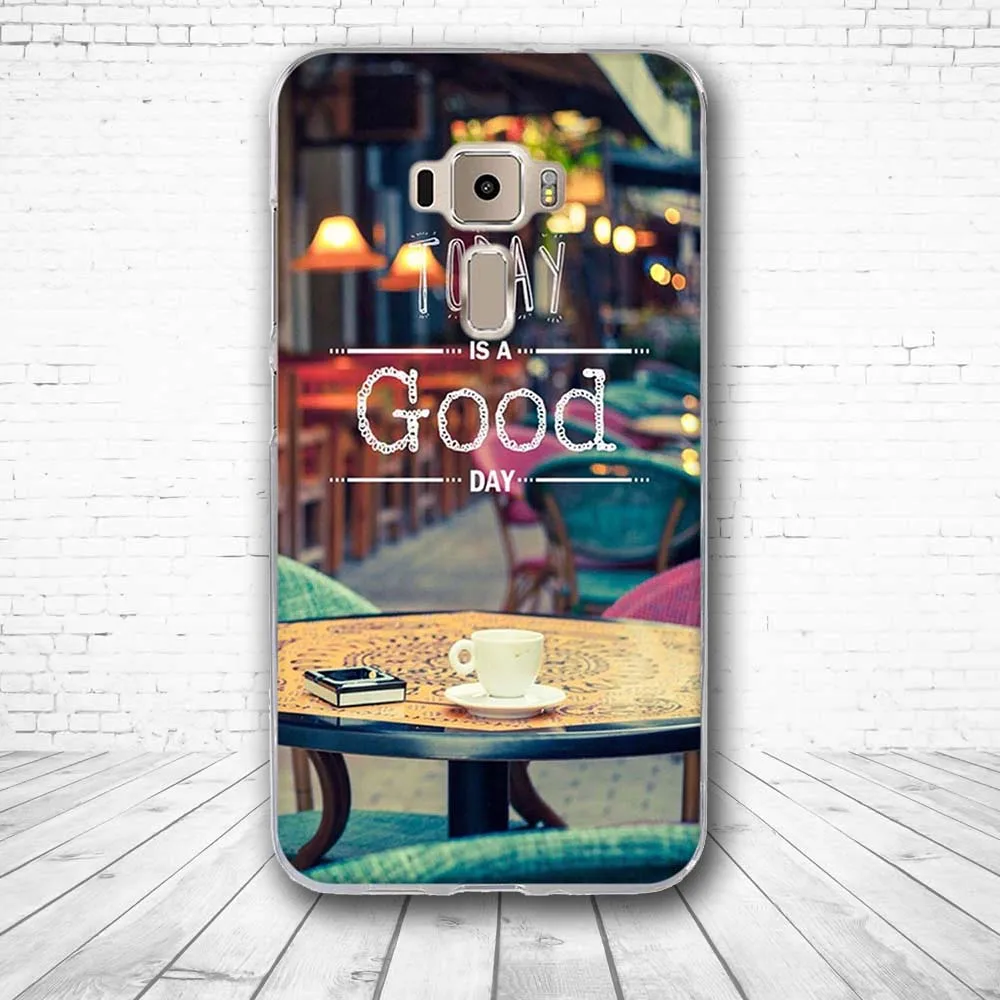 For Asus ZenFone 3 ZE552KL 5.5&quot Pattern Silicone Soft Case 3D Print TPU Back Cover for ZE 552KL Couque |
