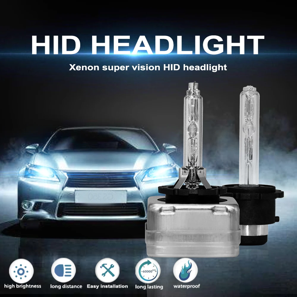 CROSSFOX D1S D2S D3S D4S HID ксеноновый светильник D1R D2R D4R автомобилей головной светильник D1 D2 D3 D4 ксенон HID лампы накаливания 3000K 4300K 6000K 8000K 10000K