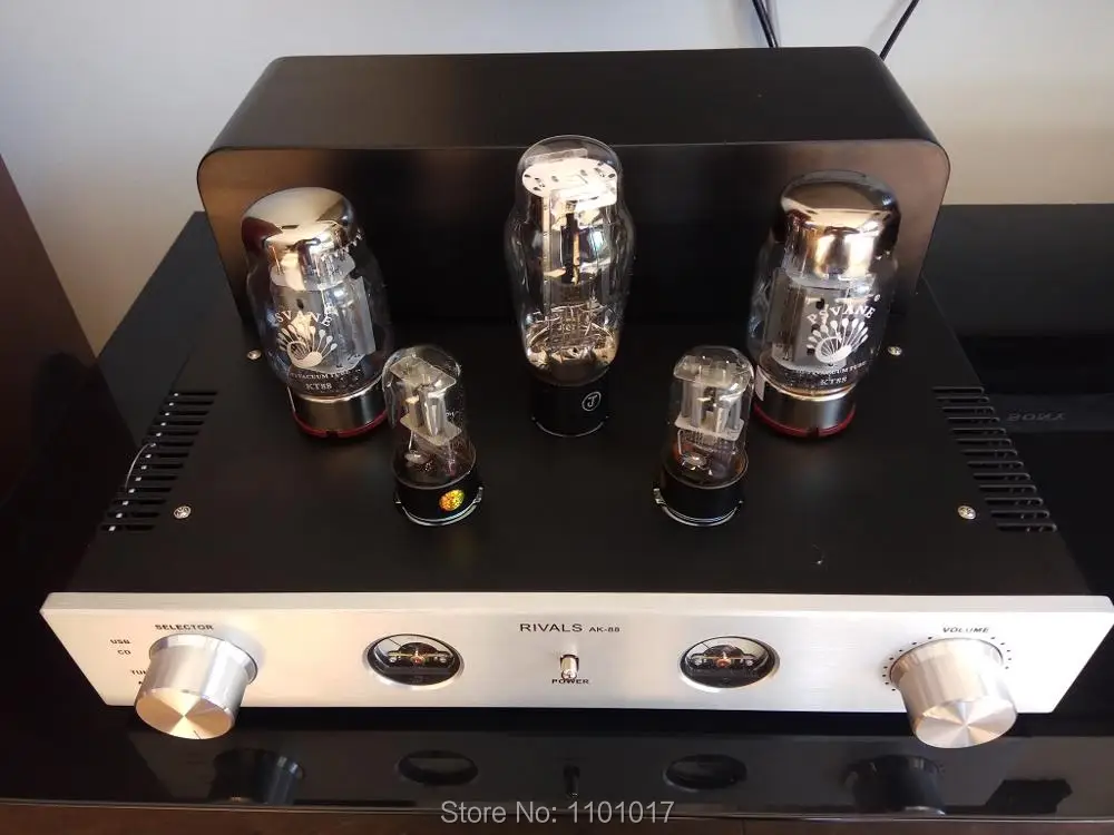 Himing Rivals AK-88 Серебряный принц KT88 ламповый усилитель HIFI EXQUIS односторонний ручной работы класса А