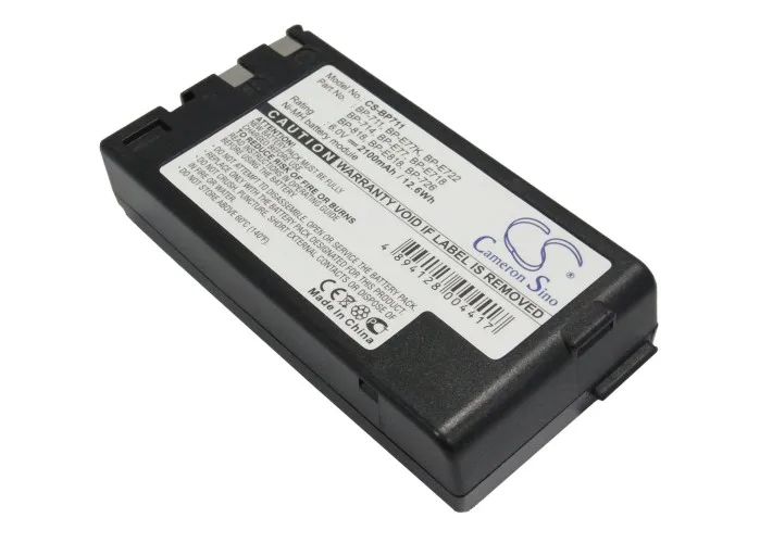 Аккумулятор Cameron Sino 2100mAh для Canon BP 711 714 726 818 E718 E722|Батареи MP3/MP4 плееров| |