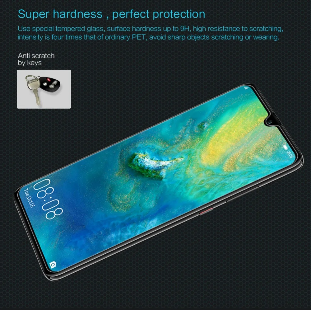 Для huawei mate 20 glass mate 30 Nillkin Amazing H/H+ PRO Закаленное стекло Защитная пленка для экрана телефона mate 20 крышка 9H стеклянная пленка