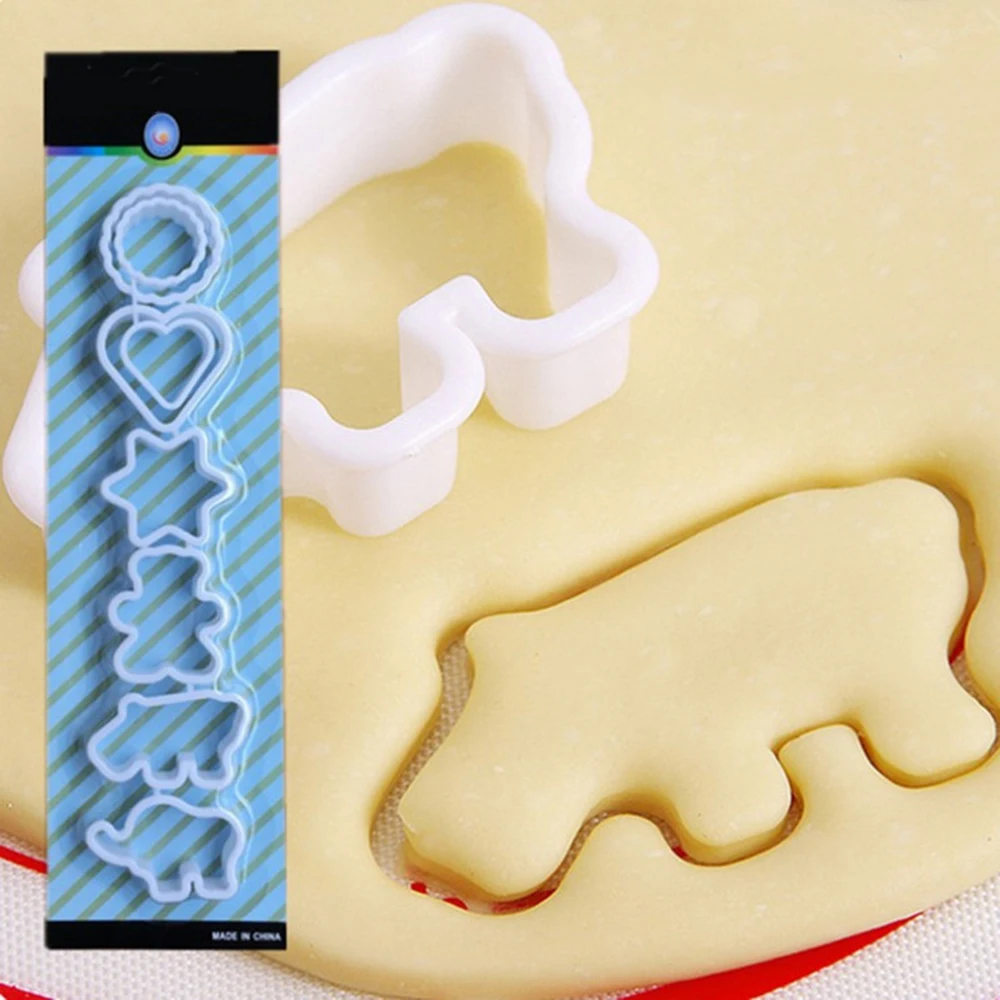 8 шт./компл. резак для печенья Форма сердечко бисквит Фондант Сделай Сам торт