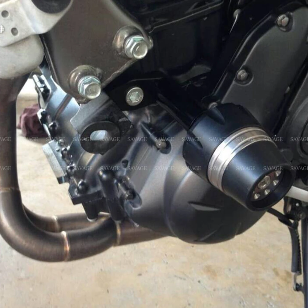 Рамка Ползунки Крушение протектор для KAWASAKI ER6F ER-6F NINJA 650 2012- аксессуары для мотоциклов катушка защита от падения