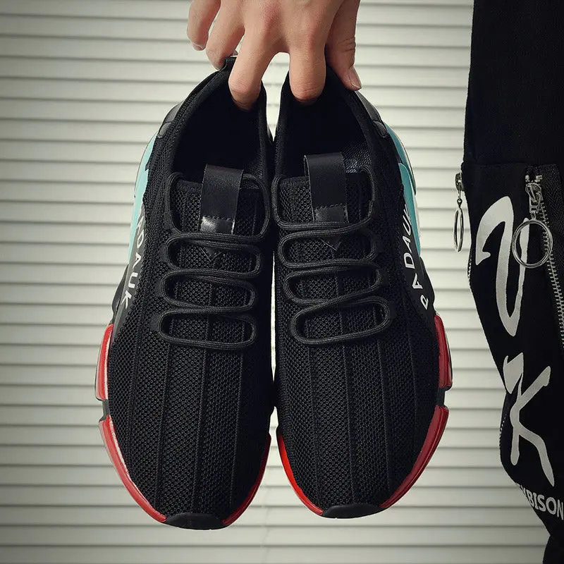 Мода 2019 года мужская повседневная обувь летняя уличная дышащая рабочая мужские