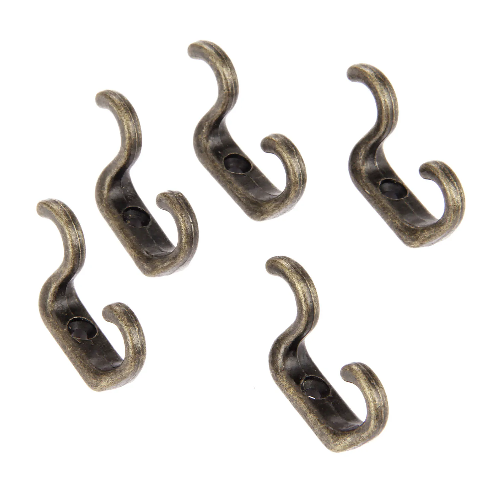 5 шт. вешалки с крючками для одежды винтажный настенный крючок вешалка ключей